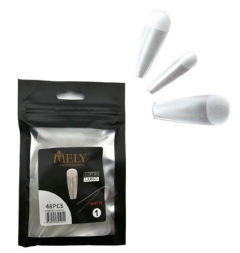 TIP ZETA BEAUTY COFFIN MEDIUM PRELIMADOS x 48 PCS