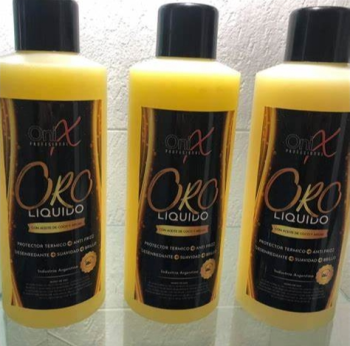 ONIX ORO LIQUIDO DELUXE 250ML CREMOSO PROTECTOR TERMICO