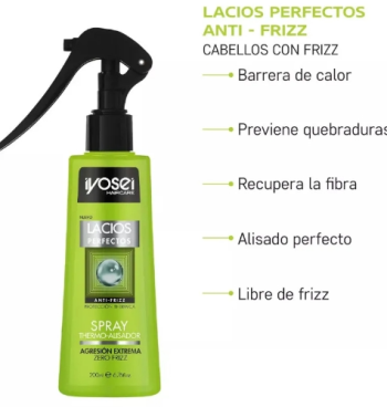 spray thermo-alisador lacios perfectos protector termico Iyosei 200ml