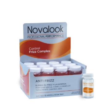 Novalook Ampollas Control Frizz Complex 15ml