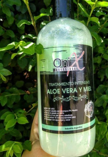 onix  tratamiento intensivo aloe vera y miel 500ml