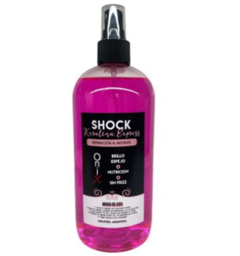 onix deluxe shock de keratina express 1L