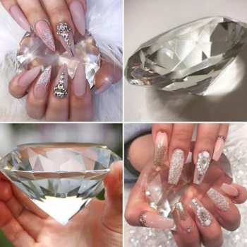 Piedra Diamante Cristal Para Sacar Fotos De Uñas