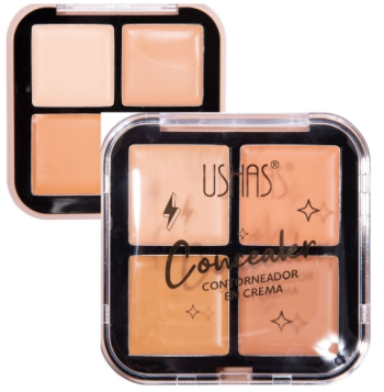 PALETA DE CORRECTORES Y CONTORNO EN CREMA – USHAS