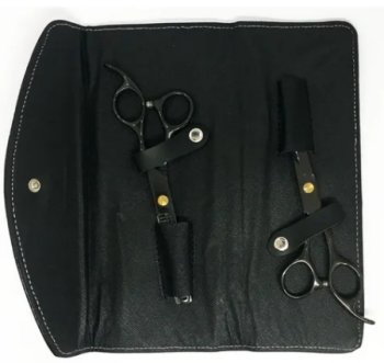 kit tijeras corte filo navaja + pulir