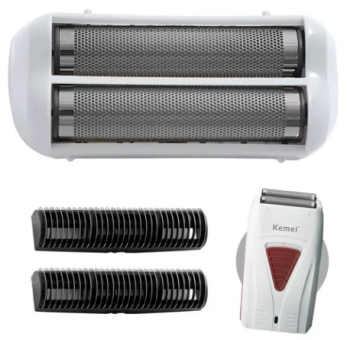 Repuesto Cabezal Para Afeitadora Kemei Km-3382 Doble Foil