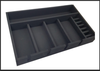 Organizador De Madera Para Maquinas Barberias Peluquerias