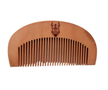 Peine de madera para barba