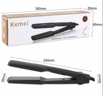 Plancha De Pelo Profesional Kemei Km-329 Peluqueria Barberi
