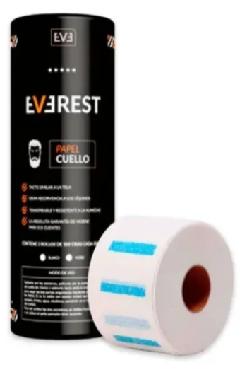 Papel Para Cuello Barberia Peluqueria Barber negro EVEREST