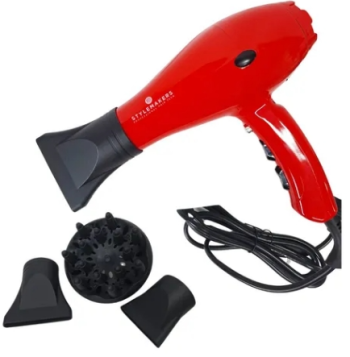 Secador Pelo Stylemakers By Fidelite 2200w Potencia Rojo
