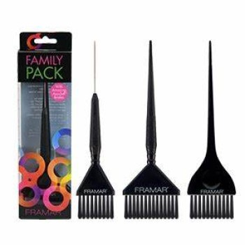 Family Brush Black classic x 1 Framar