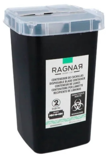 Ragnar Contenedor De Cuchillas Usadas Filos Hojas De Afeitar