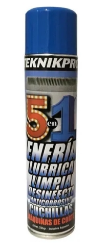 TEKNIKPRO ACEITE REFRIGERANTE 5EN1 PARA MAQUINAS AEROSOL X 420 ML