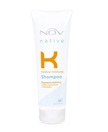 Shampoo Native K Con Keratina hidrolizada 250 Ml Nov