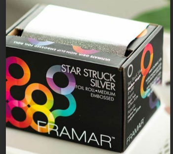 Star Struck Silver Framar Embossed Roll Medium