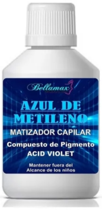 Matizador Capilar Azul De Metileno Bellamax 100ml