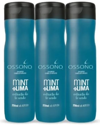 Shampoo Cabellos Grasos Ossono Mint+lima X 250 Ml ref 249