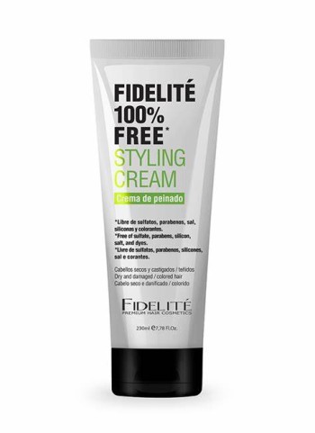 FIDELITE 100% FREE STYLING CREAM CREMA PARA PEINAR 230ML