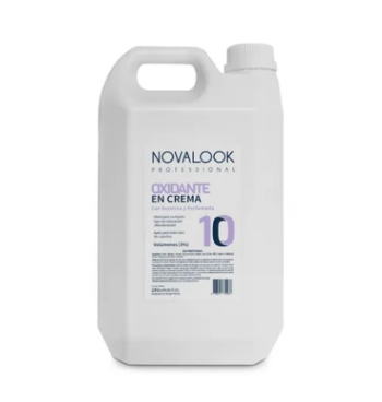 Oxidante3L  En Crema Novalook Con Keratina 10 Volumenes