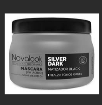Máscara Matizadora Black X500ml. Novalook