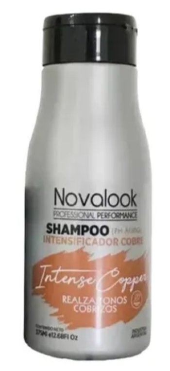 Shampoo Novalook Intensificador De Cobrizos 375ml
