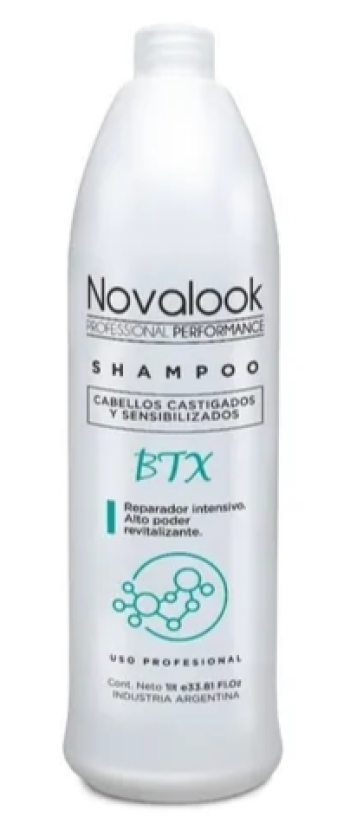 shampoo Btx cabellos castigados 1L novalook