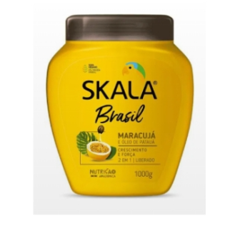 SKALA - Brasil - Creme de Tratamento 2 em 1 Maracuja e Oleo De Pataua 1 Kg 