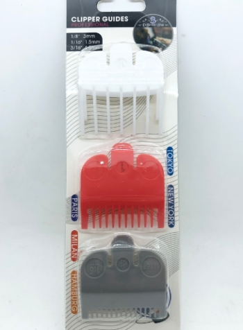 Set De Alzas Peines Guias X3 Para Maquinas colores