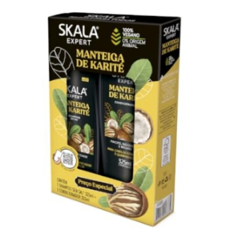 SKALA KIT SHAMPOO + ACONDICIONADOR MANTECA KARITE 325ML