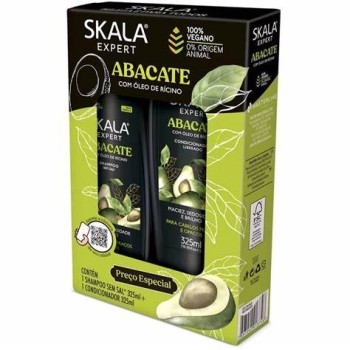 Kit Skala shampoo acondicionador abacate 325ml