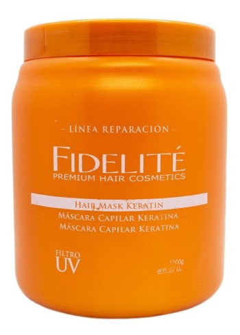Fidelite Kit Keratina Linea Reparacion Mascara 1000gr 