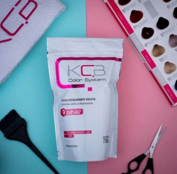 Polvo Decolorante Cabello Violeta Color System Kcb 700g