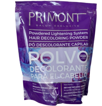 Polvo Decolorante Máxima Decoloración Pelo - Primont 700g Bp