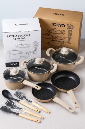 SET OLLAS 14 PIEZAS