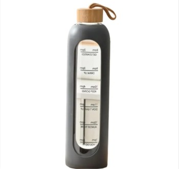 BOTELLA DE VIDRIO MOTIVACIONAL 1 LITRO