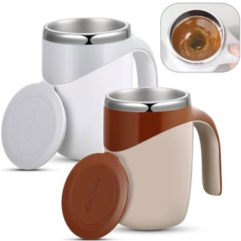 TAZA TERMICA CAFE BATIDORA ACERO