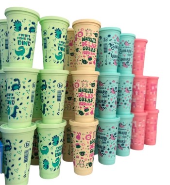 VASO ECO C/SORBETE 460ML MAGIA