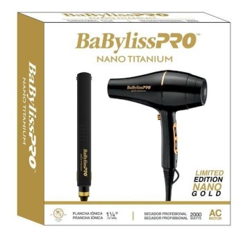 SET PLANCHITA BABYLIS NANO TITANIUM