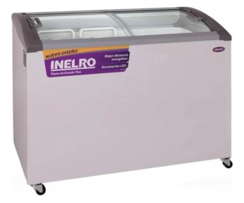 FREEZER INELRO 350 LITROS TAPA VIDRIO