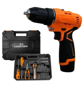 KIT TALADRO ATORNILLADOR 12V LUSQTOFF