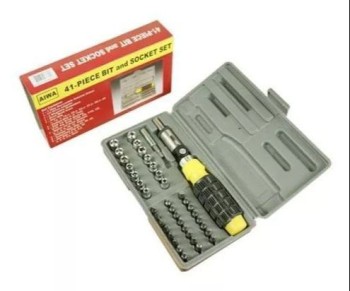 SET DESTORNILLADOR 41 PCS