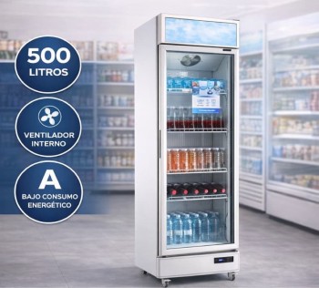 HELADERA EXHIBIDORA 500 LTS TELEFUNKEN