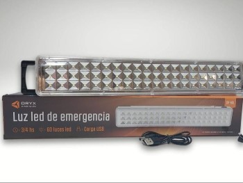 LUZ DE EMERGENCIA 60 LED ORYX