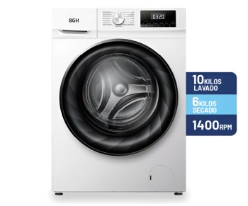 LAVASECARROPAS BGH 10KG + 6 INVERTER