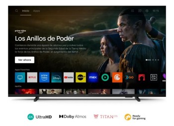 55” PHILIPS 4K C/TITAN OS