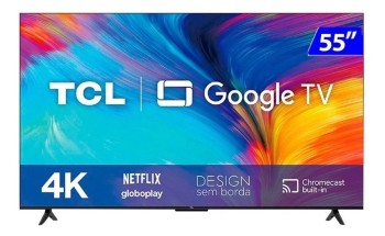 55" TCL 4K C/GOOGLE TV