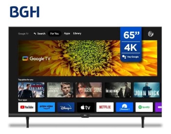 65" BGH 4K C/GOOGLE TV