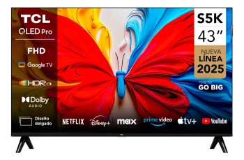 43” TCL FULL HD QLED C/GOOGLE TV