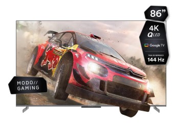 86” NOBLEX QLED 4K BLACK